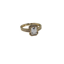 10k Gold Stone  design Women Ring New