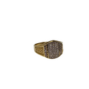 10k Greek design ring
