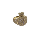 10K Gold Money Bag Ring New CAL-010