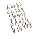 10k 0.5-0.10ct ilussion diamonds Letters