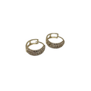 Golden Embrace: 10K Yellow Gold Huggie Earrings
