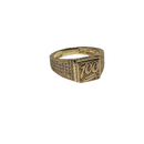 10K Gold One Hundred Ring New CAL-012