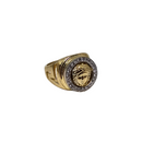 10k Gold  Medusa Men Ring