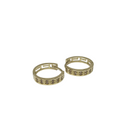 10k Jaune Or Stud Boucle d'oreille BD-0032