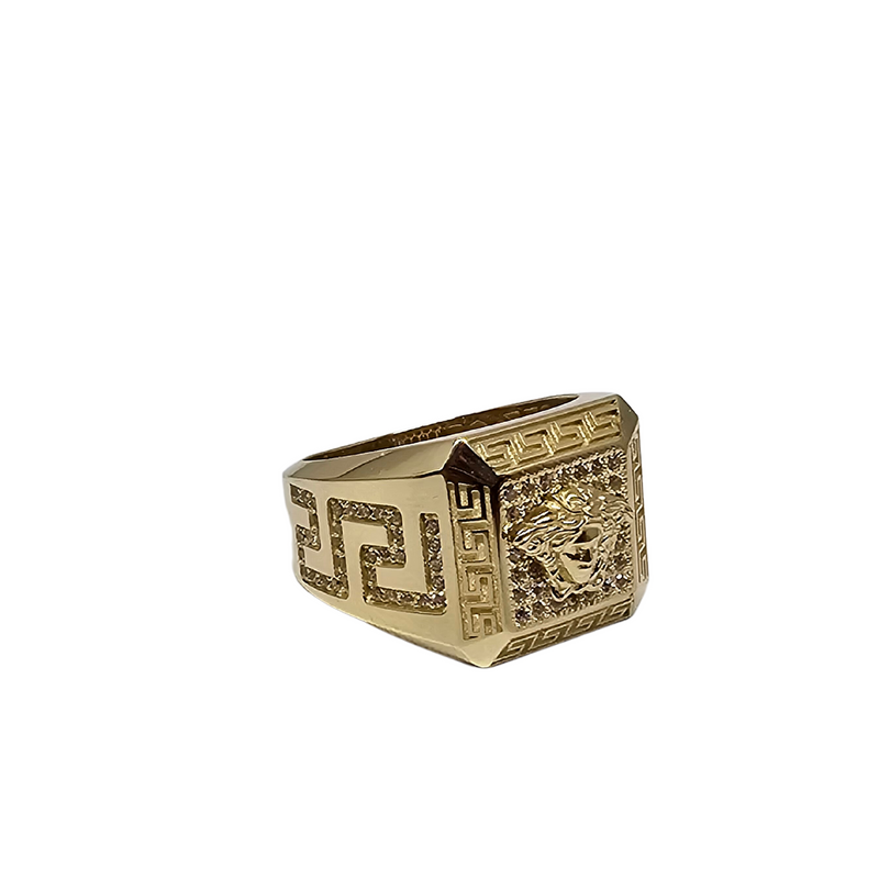 10k Greek Design Gold Ring