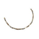 4mm medusa Bracelet 10K Yellow Gold white gold rose gold 3 tons