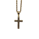 Chaîne en corde 10k + Croix Medusa ReVersible NEW