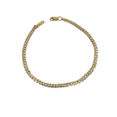 4.5mm Miami Cuban Link Bracelet or jaune 10K Box-002
