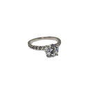14k 1.50ct Round Shape VVS Diamonds Ring