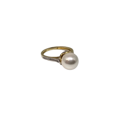 10k Gold Pearl Ring