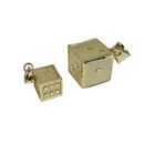 Pendentif en or 10k Dice
