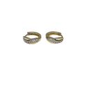 Luxe Hug: 10K Gold Micro Hoops