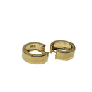 Boucles d'oreilles 10k 5mm polies NEW