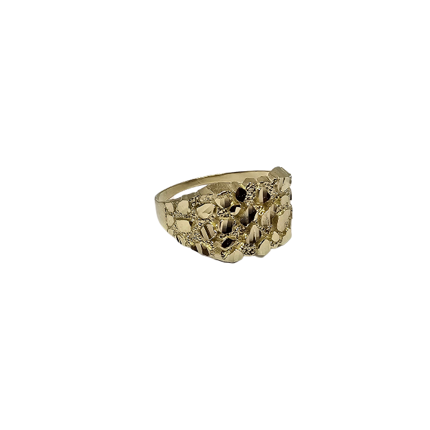 10k Gold Nugget Ring