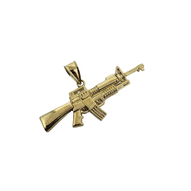 10k Gold Gun New