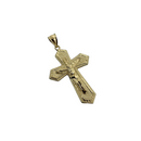 10k Gold Cross Pendant NEW