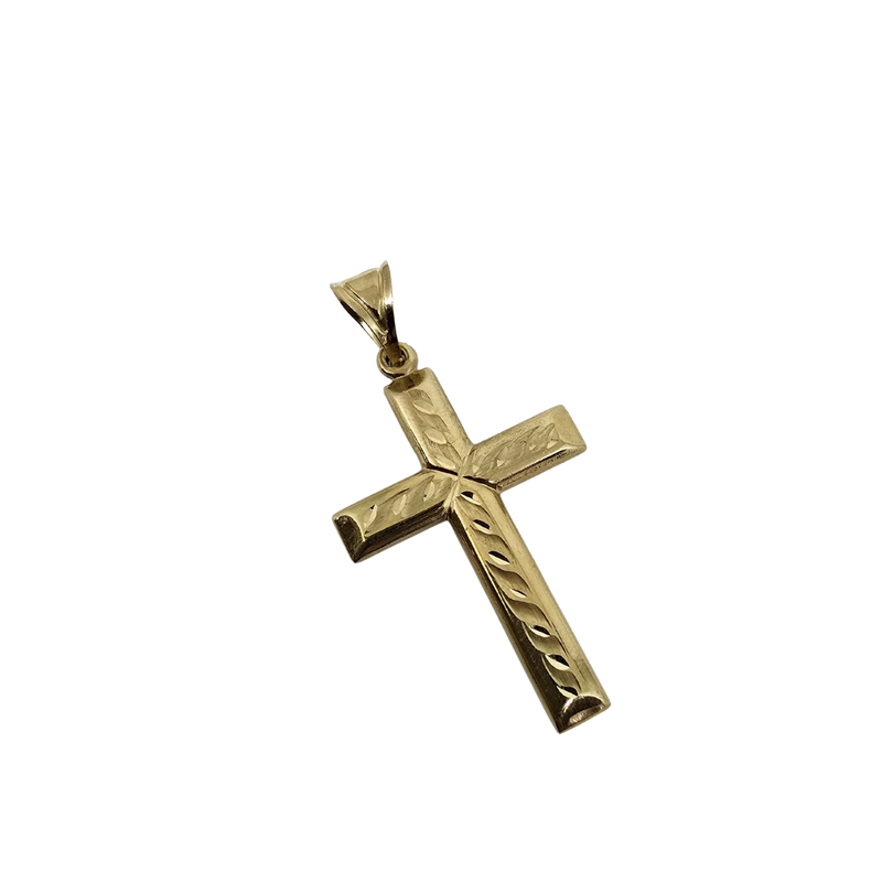 10K Gold  Cross Pendant