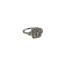 Brilliant 10K White Gold Diamond Ring with 0.70ct Natural Diamonds