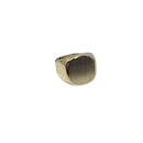 Men’s Solid 10K Yellow Gold Ring – Unique
