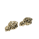 10k yellow gold Nugget Earings