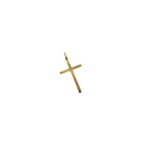10k Gold  Cross Pendant Milano