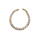 4.5mm Miami Cuban Link Bracelet or jaune 10K Box-002