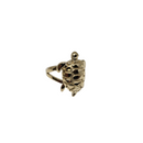 Ocean Grace: 10K Yellow Gold Turtle Ring