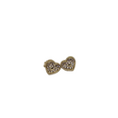 10K Yellow Gold Heart Stud with Zirconia
