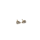 Elegant & Beautiful Pear shape 1.00 CT Diamond VS Lab 14K yellow Gold Earrings