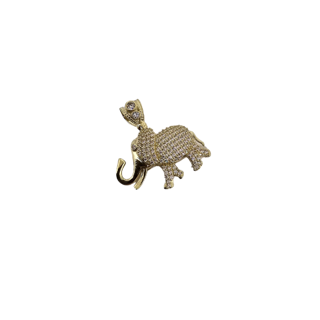 10k Gold Elephant New CAL-60