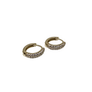 The Daily Hug: 10K Yellow Gold Huggie Earrings