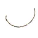 Bracelet Méduse 4mm or jaune 10K or blanc or rose 3tons