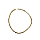 2.5mm Miami Cuban Link Bracelet 10K Yellow Gold ASK-1150