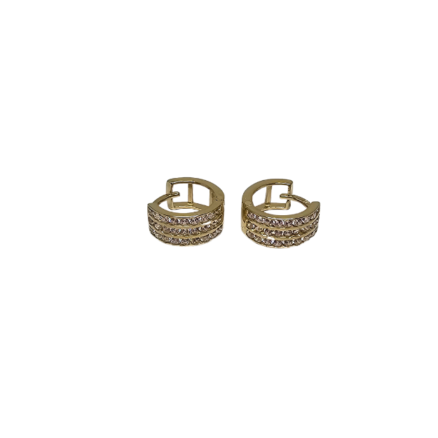 10k Huggies Earring Yellow Gold