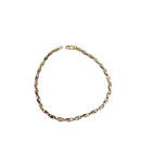 Bracelet Cyclone 3 Couleurs en Or Jaune 10 Carats - Modèle MBS-703