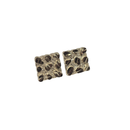 10k Gold Yellow Gold Elegant Square Nugget design