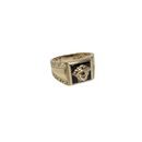 Greek Design-Comfort FIT -Men’s Solid 10K Yellow Gold Ring
