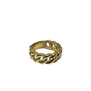 10k 8mm Miami cuban Link Ring