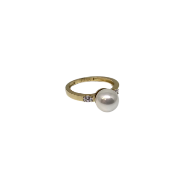 10k Gold Pearl Ring