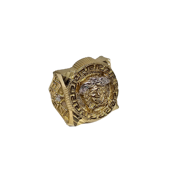 10k Greek design Gold Ring