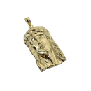 10k Gold Jesus Pendant New
