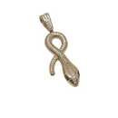 10K Yellow Gold Snake Pendant – Mystique and Luxury Combined