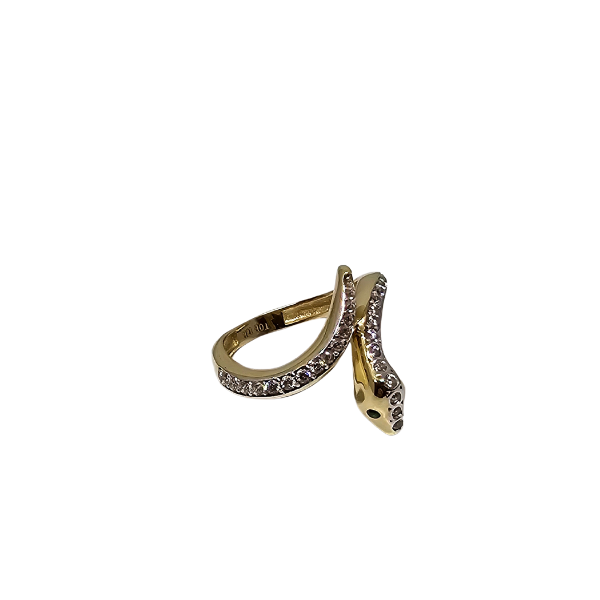 10k snake ring