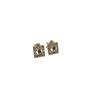 10K Yellow Gold Stud with Zirconia NEW!