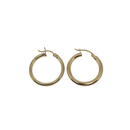 Câlin doré : Boucles d'oreilles élégantes en or jaune 10K