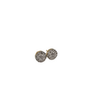 Boucles d'oreilles diamant rond avec 0,65 ct de diamants naturels