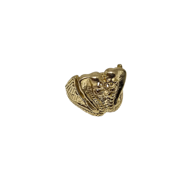 10k Gold Skull Ring