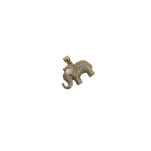 10k Gold Elephant New CAL-58