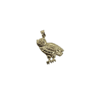 Owl - 10K Gold  Pendant