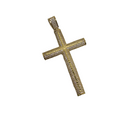10k Gold Cross Pendant NEW